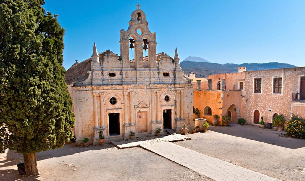Klasztor Arkadi na Krecie Klasztor Arkadi na Krecie