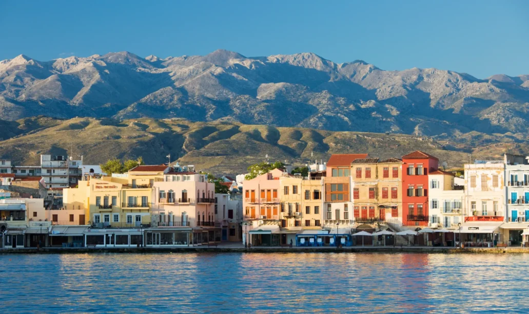 Chania Crete Greece old town Chania Crete Greece old town