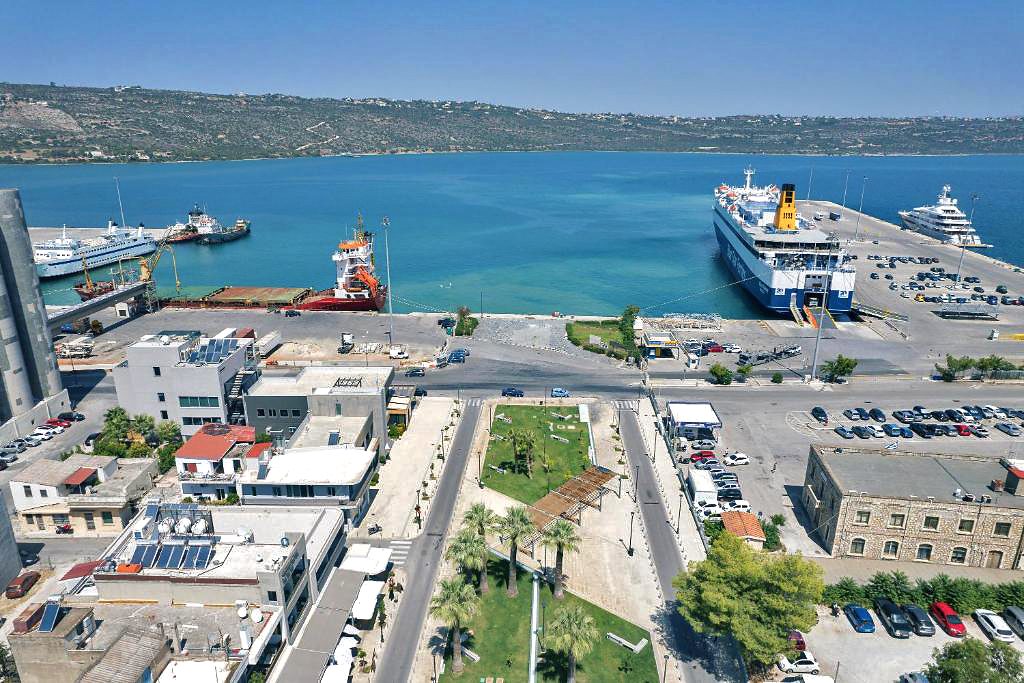 Λιμάνι Σούδας στα Χανιά, Κρήτη, Ελλάδα