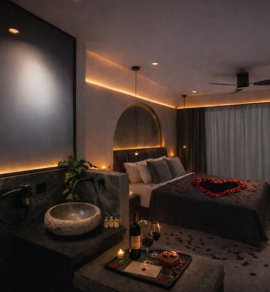 Romantic Setup Room Decoration Heraklion Crete Ammoudara